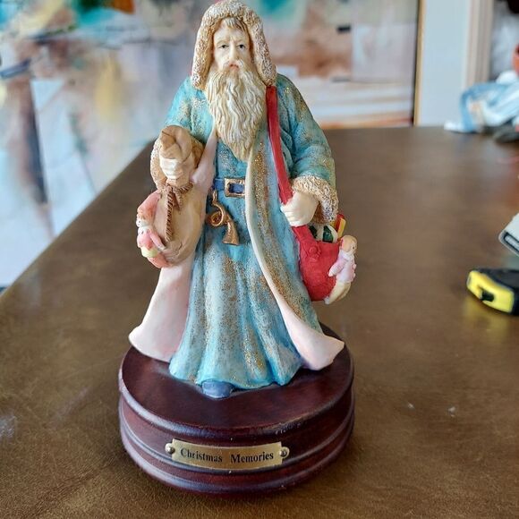 Sants Claus Vintage Pucci  Set Of 3 Music Boxes - Picture 2 of 4
